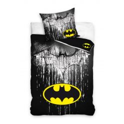 Batman Bettwäsche aus 100% Baumwolle 140x200 + 65x65