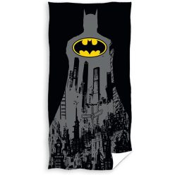   Batman Kinder-Strandtuch - 100% Baumwolle - 70x140 cm - Schwarz