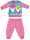 Baby Shark Winter Warmes Baby Pyjama - Baumwollflanell Pyjama - Rosa - 98