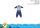 Baby Shark Baby Pyjama - Jersey Baumwollpyjama - dunkelblau - 80