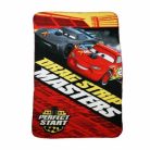 Cars Jungen Polardecke - 100 x 150 cm - Schwarz-Rot