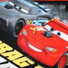 Cars Jungen Polardecke - 100 x 150 cm - Schwarz-Rot
