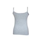 Damen-Zweiteiliges Camouflage-Unterwäsche-Set - Baumwoll-Sportunterwäsche - Sportslip-mit breiten Trägern - grau - M
