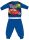 Disney Cars Winter Dickes Baby Pyjama - Baumwollflanell Pyjama - Mittelblau - 86
