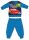 Disney Cars Winter Thick Baby Pajamas - Cotton Flannel Pajamas - Light Blue - 92