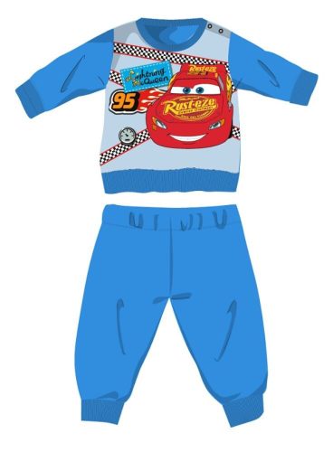 Disney Cars Winter Baumwollbaby Pyjama - Interlock Pyjama - Hellblau - 92