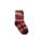 Rutschfeste Kinderstrümpfe - Cars - Plüschsocken - Rot-Grau - 31-34