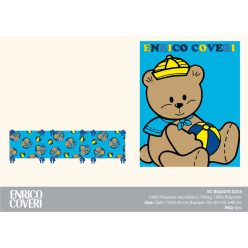   Enrico Coveri Babybett-Set - 2-teiliges Babybett-Set - blau - 120 x 150 cm