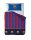 FC BARCELONA Bettwäsche-Set 100% Baumwolle, Bettdecke 210x270 + Spannbettlaken 135x200+28 + Kissenbezug 45x155