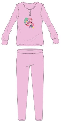 Flamingo Winterbaumwollkinderpyjama - Interlockpyjama - Hellrosa - 128