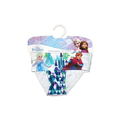 Disney Eiskönigin Zweiteiler-Badeanzug für Mädchen - Karomuster - weiß - 98
