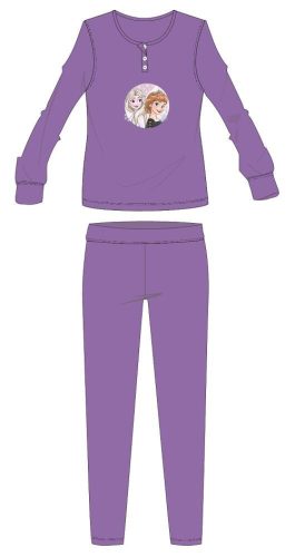 Disney Eiskönigin Flanell-Baumwoll-Pyjama - dickes Winter-Kinder-Pyjama - lila - 110