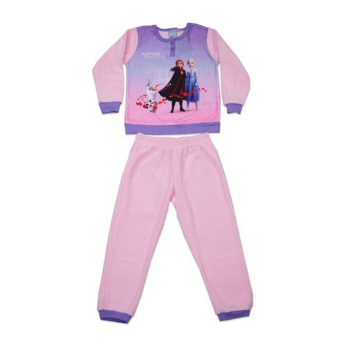 Winter Fleece-Kinderpyjama - Frozen - hellrosa - 98