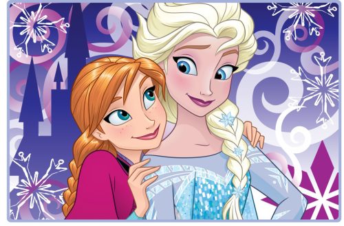 Disney Frozen Teppich, Badezimmermatte - 80 x 120 cm