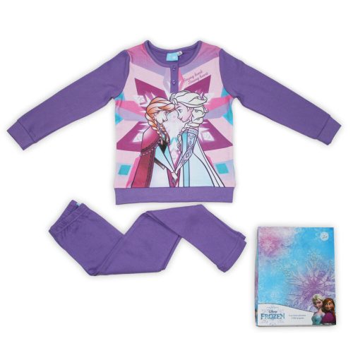 Winter Baumwoll Kinderpyjama - Die Eiskönigin