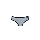 Damen Baumwoll-Zweiteiliges Sportunterwäsche-Set - Sportslip-Spaghettiträger-Top - grau - S