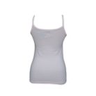 Damen-Zweiteiliges Baumwoll-Sportunterwäsche-Set - Sportslip-Spaghettiträger-Top - hellrosa - M
