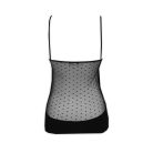 Damen Spitzen-Zweiteiler-Top-Unterteil-Set - schwarz - L
