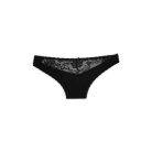 Damen Spitzen-Zweiteiler-Top-Unterteil-Set für Damen mit hohem Baumwollanteil - schwarz - M