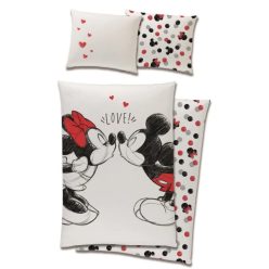   MICKEY MOUSE Liebesbettwäsche 100% Baumwolle 140x200 + 70x90