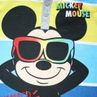 Langer dünner Baumwoll-Kinderpyjama - Micky Maus - Jersey - grau - 116