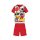Sommer-Kurzarm-Kinder-Baumwollpyjama - Disney Mickey Maus - rot - 122