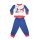 Langer dünner Baumwollbaby-Strampler - Mickey Mouse - Jersey - dunkelblau - 98
