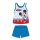 Sommer ärmelloser Baumwollbaby-Pyjama - Disney Mickey Maus - Mittelblau - 80