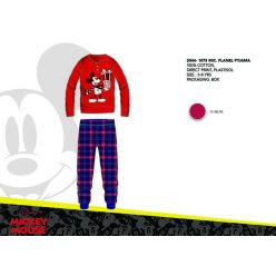   Winter dicke Baumwollkinderpyjama - Flanellpyjama - Disney Mickey Maus - rot - 98