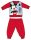 Disney Mickey Maus Winter dicke Baby-Strampelanzug - Baumwollflanell-Strampelanzug - rot - 86