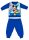 Disney Mickey Maus Baby-Polar-Pyjama - Winterdicke Pyjama - Mittelblau - 80