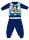 Disney Mickey Maus Baby-Polar-Pyjama - Winterdicke Pyjama - Dunkelblau - 80