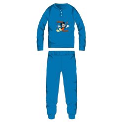   Disney Mickey Maus Baumwollflanellpyjama - dicke Winterkindpyjama - hellblau - 110