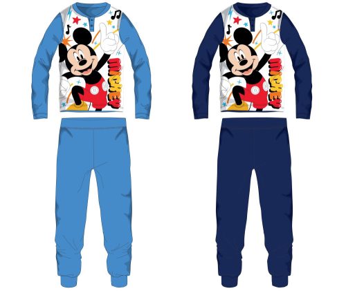 Disney Mickey Maus Baumwolltrikot Kinderpyjama - dunkelblau - 110