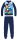 Disney Mickey Maus Fleecepyjama - dicke Winterkindpyjama - dunkelblau - 104