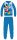Disney Mickey Maus Fleecepyjama - dicke Winterkindpyjama - hellblau - 98