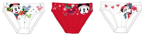 Disney Mickey Mouse Weihnachtsjungenunterwäsche - 3-teilige Baumwollunterwäsche