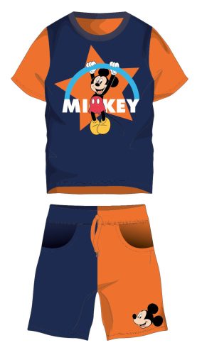 Disney Mickey Maus Baumwoll-Sommer-Set - T-Shirt-Shorts-Set