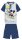 Disney Mickey Mouse Sommer Kurzarm-Kinderpyjama - Baumwoll-Jersey-Pyjama - dunkelblau - 110
