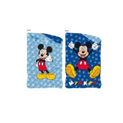   Disney Mickey egér kétoldalas paplan, ágytakaró - 170 x 260 cm