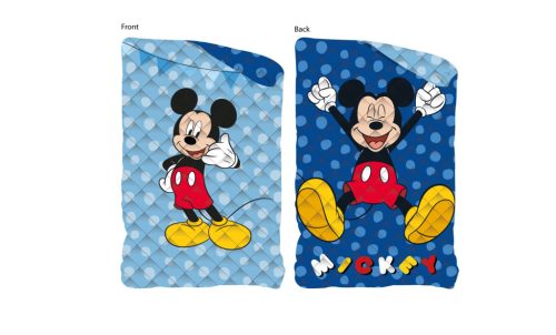 Disney Mickey Mouse doppelseitige Bettdecke, Tagesdecke - 170 x 260 cm