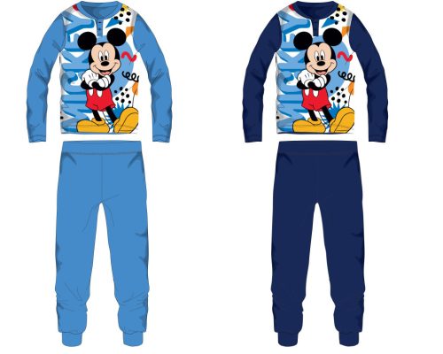 Disney Mickey egér jersey pamut pizsama - sötétkék - 122