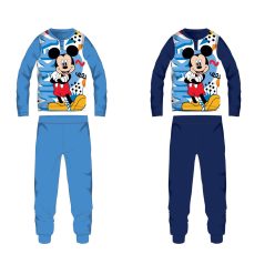Disney Mickey Maus Trikot Baumwollpyjama - hellblau - 128