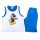 Mickey Mouse Jungen Baumwoll-Sommer-Set - T-Shirt-Shorts-Set - Mittelblau - 110