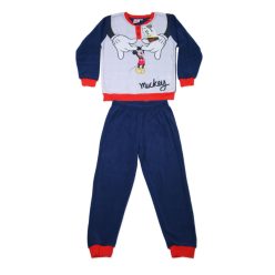 Winter Fleece Kinderpyjama - Mickey Maus - dunkelblau - 122