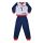 Winter Fleece Kinderpyjama - Mickey Maus - dunkelblau - 128
