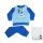 Winter dicke Baumwollbaby-Pyjama - Mickey Mouse - the Best - mittelblau - 86
