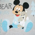 Winter Dick Baumwoll Baby Pyjama - Mickey Mouse - Mittelblau - 92