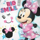 Langer dünner Baumwoll-Kinderpyjama - Minnie Maus - Jersey - grau - 110