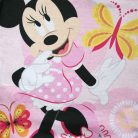Langer dünner Baumwoll-Kinderpyjama - Minnie Maus - mit Schmetterlingen - Jersey - pink - 110